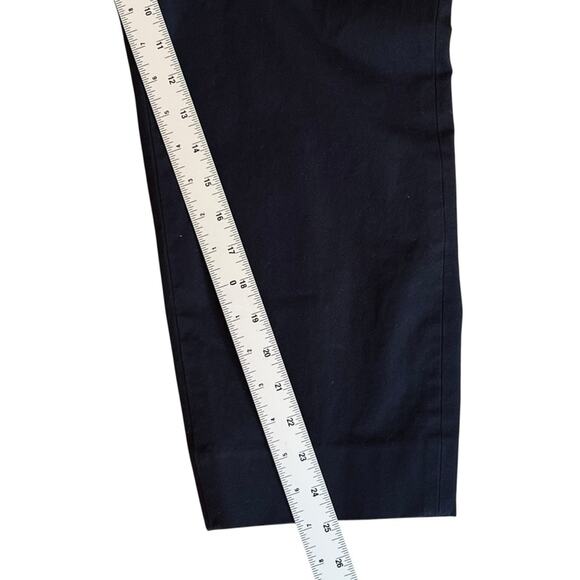 Everlane Women’s 18 Black High Rise Bi-Stretch Work Pant Stretch Ankle Size Zip - Picture 14 of 15